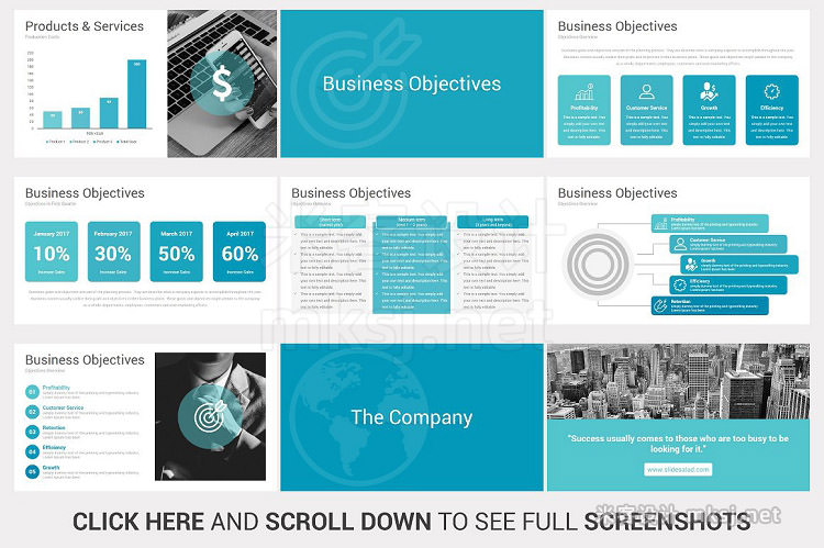 PPT模板 Business Plan PowerPoint Template