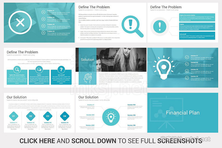 PPT模板 Business Plan PowerPoint Template