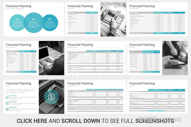 PPT模板 Business Plan PowerPoint Template