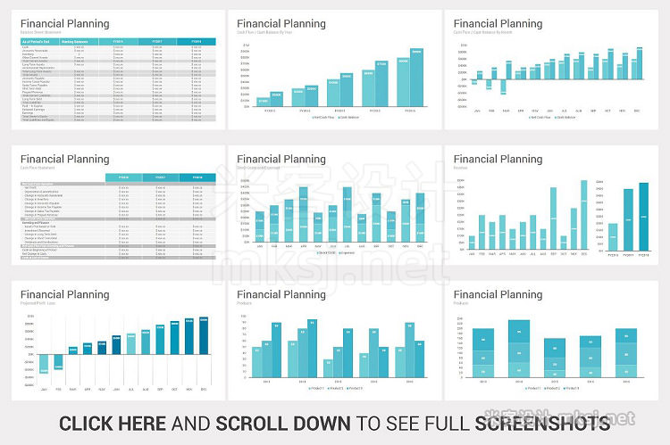 PPT模板 Business Plan PowerPoint Template