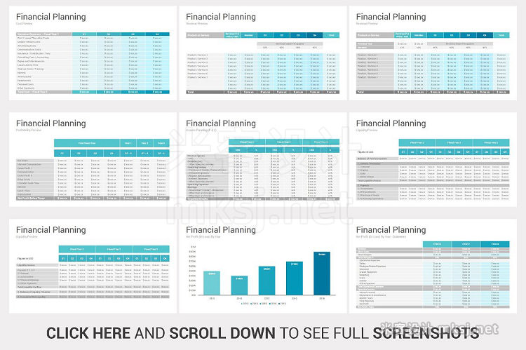 PPT模板 Business Plan PowerPoint Template