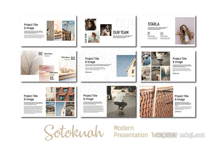 PPT模板 Sotokuah Powerpoint Template