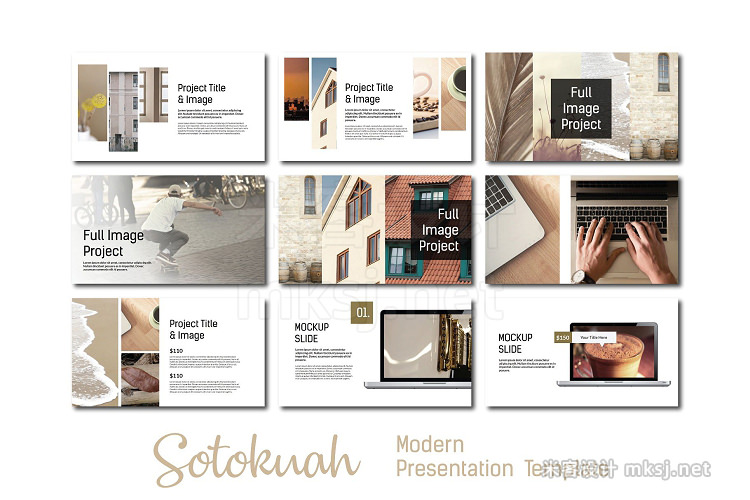 PPT模板 Sotokuah Powerpoint Template