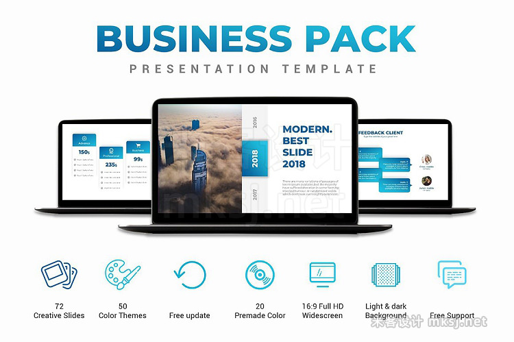 PPT模板 Business Pack PowerPoint Template