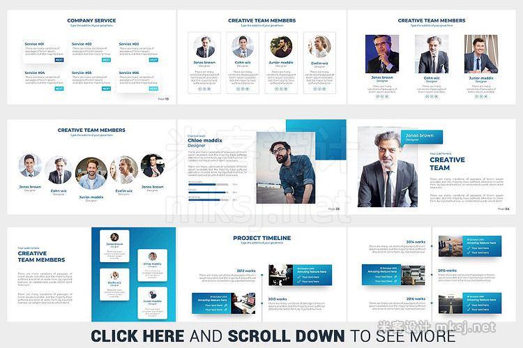PPT模板 Business Pack PowerPoint Template