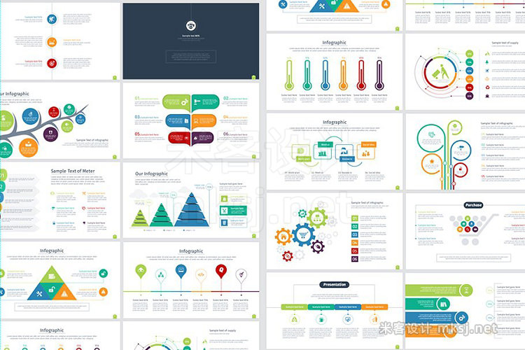 PPT模板 Infographic PowerPoint Template