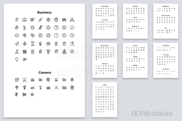 PPT模板 A4 Elevation Powerpoint Template