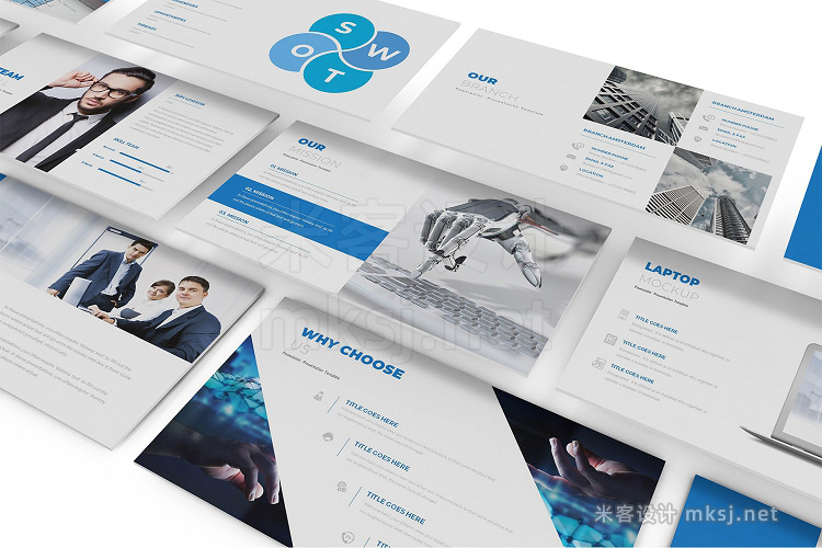 PPT模板 IT Support Powerpoint Template