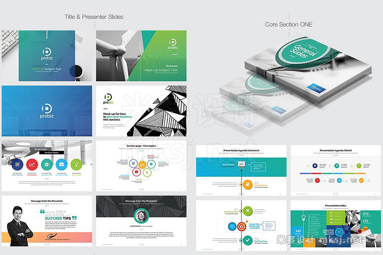 PPT模板 Business Plan Powerpoint Bundle