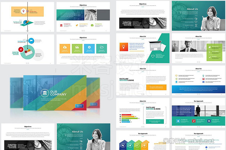 PPT模板 Business Plan Powerpoint Bundle