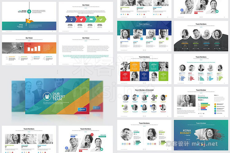 PPT模板 Business Plan Powerpoint Bundle