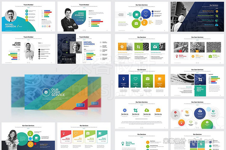 PPT模板 Business Plan Powerpoint Bundle