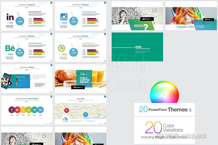 PPT模板 Business Plan Powerpoint Bundle