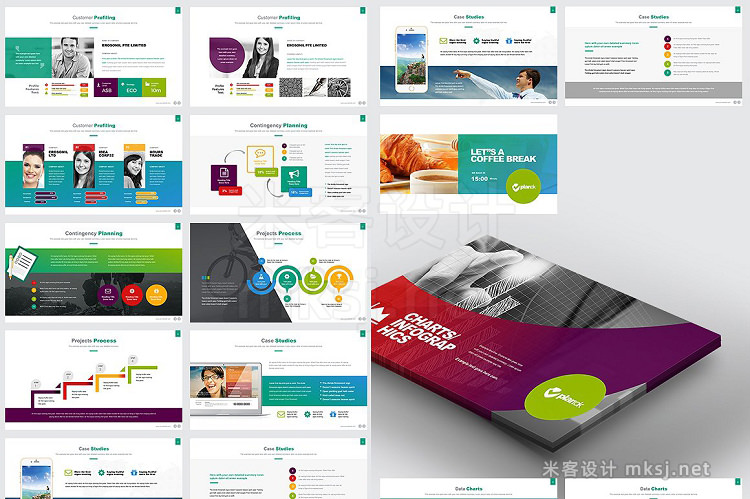 PPT模板 Business Plan Powerpoint Bundle