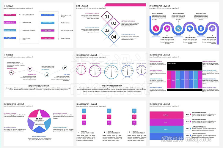 PPT模板 GLORY Powerpoint Templates