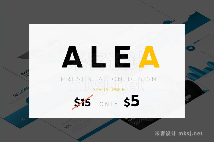 PPT模板 ALEA Powerpoint Templates