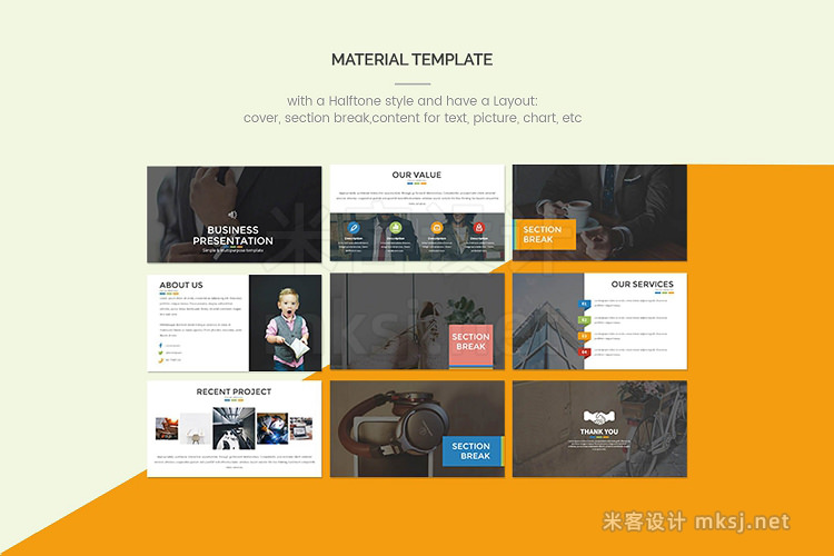 PPT模板 Multipurpose Powerpoint Templates