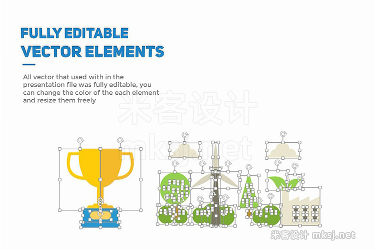 PPT模板 3D Funnels Diagrams PowerPoint