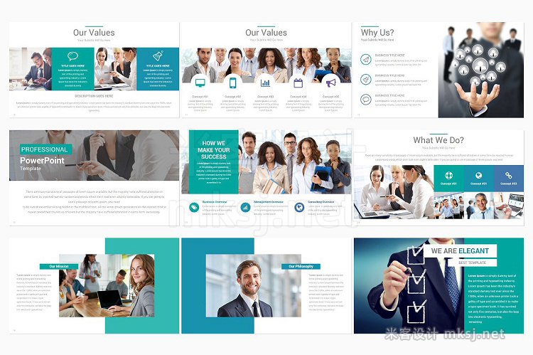 PPT模板 Professional PowerPoint Template