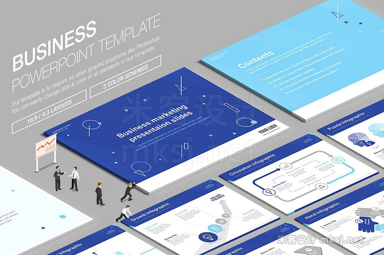 PPT模板 Business Powerpoint Template vol.15