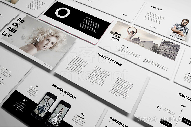 PPT模板 Fashion Powerpoint Template