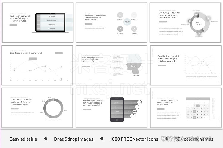 PPT模板 Modern Clean Powerpoint