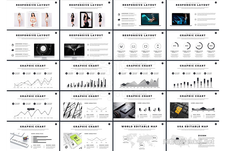 PPT模板 Minimal Powerpoint Presentation